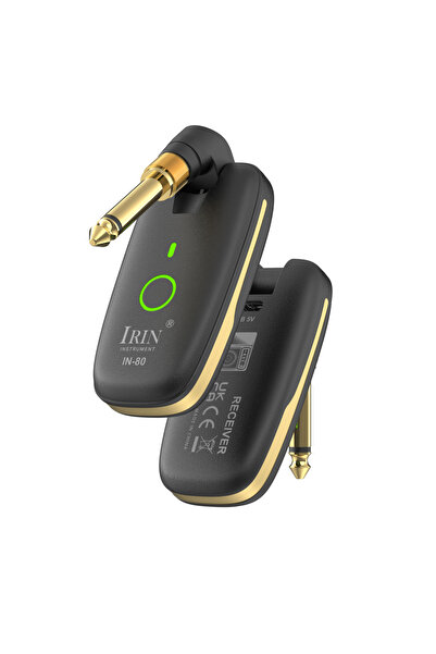 Choice IN-80 IRIN IN-80 Guitar Wireless System Transceiver Audio Amplifier Wireless Guitar Transmitter Rece