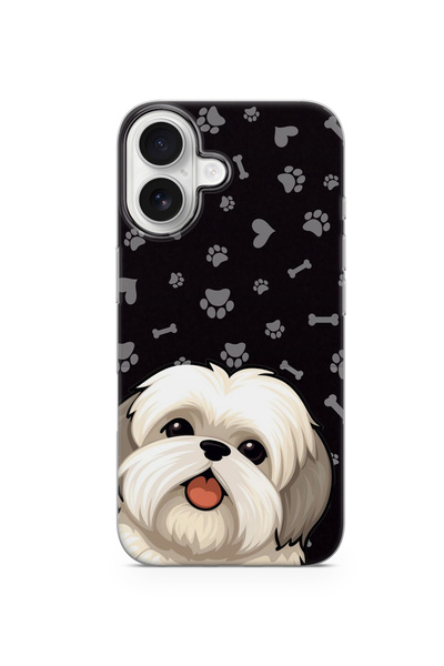 lelia حافظة هاتف شفافة متوافقة مع آيفون 16 بلس مطبوع |   المجموعة: قصص بصمات ...