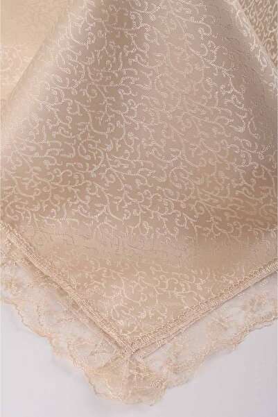 Bella Home مفرش طاولة Kdk Dertsiz مقاس 160x220 مزخرف بالدانتيل