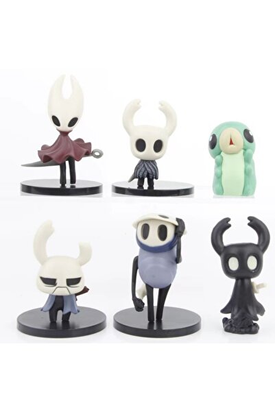 Choice مجموعة من 6 قطع من ألعاب Hollow Knight متعددة الألوان، شخصيات أنمي، شخ...