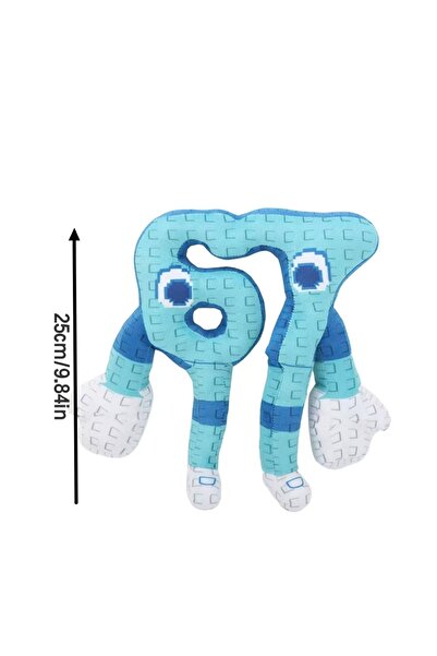 Choice دمية قطيفة زرقاء سماوية من مجموعة "اسرق دماغًا أزرق رقم 67" من لوس ترا...