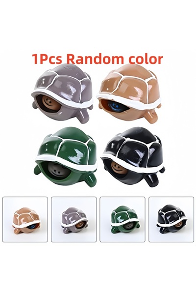 Choice لعبة سلحفاة ضغط بلون عشوائي، سلسلة مفاتيح لتخفيف التوتر، لعبة تململ، ك...