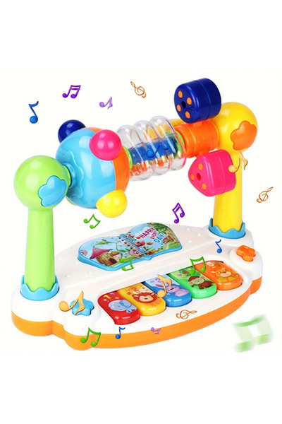 Choice لعبة بيانو للأطفال من عام ٢٠٠٨، ألعاب موسيقية مضيئة للأطفال من عمر ١٢ إلى ١٨ شهرًا، لعبة بيانو تعليمية للتعلم المبكر ١
