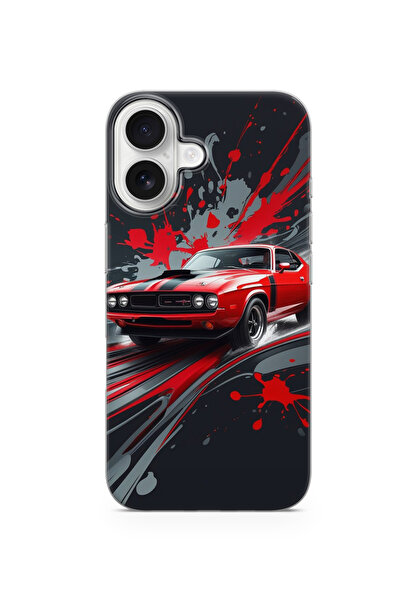 lelia حافظة هاتف شفافة متوافقة مع آيفون 16 بلس مطبوع |   المجموعة: توربولين س...