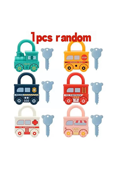 Choice1 قطعة واحدة عشوائية، 3/6 قطع، لعبة سيارة تعليمية للأطفال مع مفتاح، لعب...