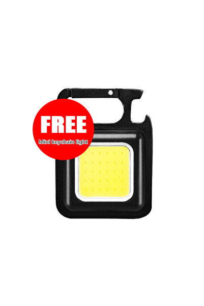 XIWANGFIRE مصباح ZOOM ABS أسود اللون مزود ببطارية مدمجة، مصباح يدوي LED فائق السطوع بقوة 2000 لومن، قابل لإعادة الشحن من النوع C، يدوم طويلاً