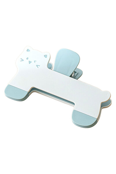 Choice Blue Portable Cat Design Page Holder Adorable Cat Design Reading Rack for Book Lovers & College Stud