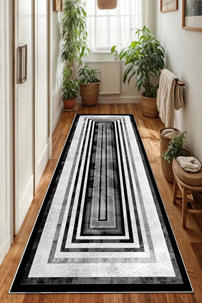 Thalia Home Yıkanabilir Kaymaz Taban Dijital Baskılı Halı,Yolluk