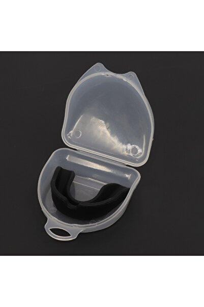 Choice black Sports Mouth Guard For Boxing Basketball Rugby Karate Silicone T...