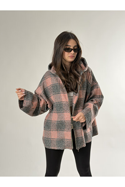 COCOPELLI cu glugă Powder pentru femei, cu detaliu cu fermoar, COC2696