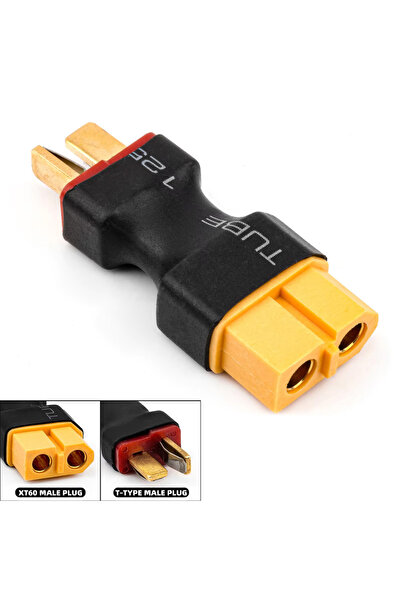 Choice قطعة واحدة من موصل RCXAZ RC XT60 أنثى إلى ذكر T، محول موصل بطارية ليثي...