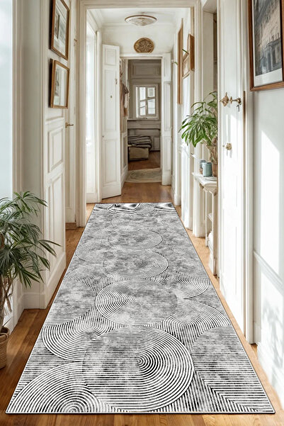 Thalia Home Yıkanabilir Kaymaz Taban Dijital Baskılı Halı,Yolluk