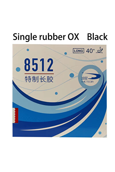 Choice 8512-أسود OX Meteor 9012/8512 إسفنجة تنس طاولة طويلة النتوءات معتمدة م...