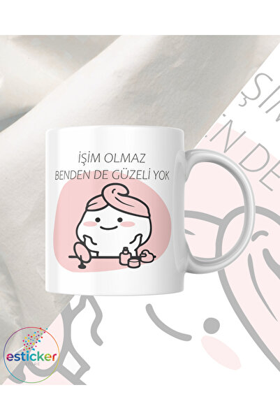 esticker There Is No Work for Me, There Is Nothing Beautiful about Me. |   Gift Mug Cup