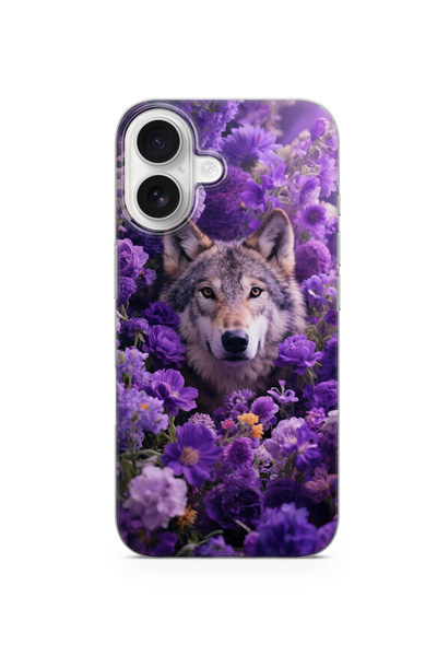 lelia حافظة هاتف شفافة متوافقة مع آيفون 16 مطبوع |   المجموعة: وايلد سبيريت ب...