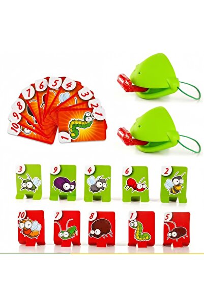 Choice قناع ضفدع، لعبة لسان ضفدع، ملصق، لعبة لوحية ممتعة، لعبة ورق، منافسة بي...