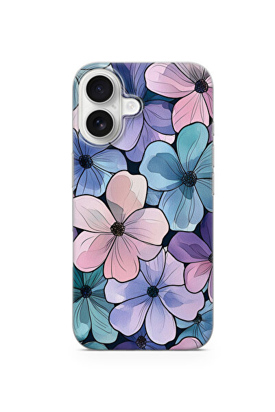 lelia حافظة هاتف شفافة متوافقة مع آيفون 16 بلس مطبوع |   المجموعة: سلسلة باست...