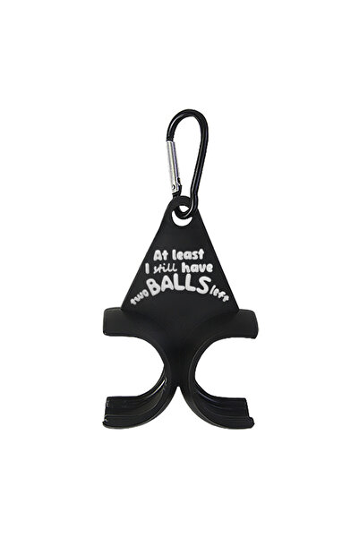 Choice Type C Funny Golf Ball Holder Golf Accessories Black 3D Printed Golf Tee Holder Sports Gift for Golf