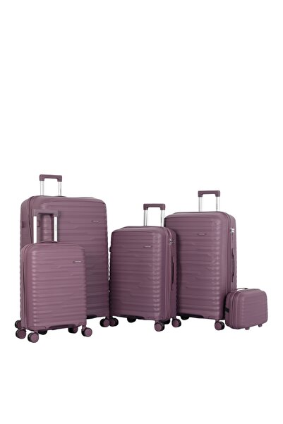 AVIATOR Luxury and complete travel bag set – 5 pieces made of highly durable,...