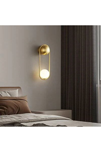 RONİSU AYDINLATMA Trombon Camlı Duvar Aplik RA-APLK-3546-52-03