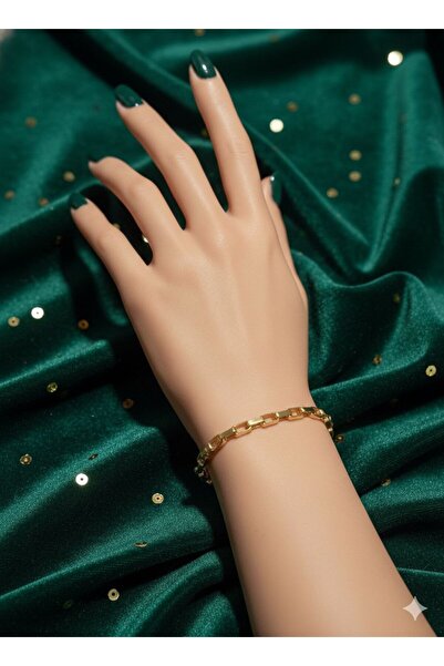 Shiklik Gold Color Elegant Chain Women's Bracelet
