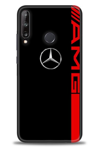 Rulet Aksesuar حافظة متوافقة مع هاتف هواوي P40 Lite E + واقي شاشة من السيرامي...