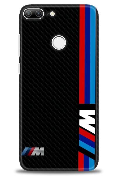 CaseMio Huawei Honor 9 Lite Uyumlu Kılıf HD Baskılı Kapak - Tasarım Silikon K...