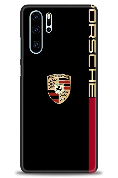 Rulet Aksesuar غطاء متوافق مع هاتف هواوي P30 Pro HD مطبوع - غطاء سيليكون بتصم...