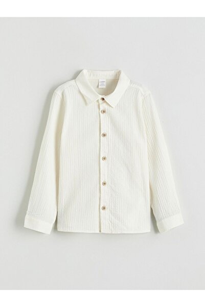 LC Waikiki Dokulu Erkek Çocuk Gömlek