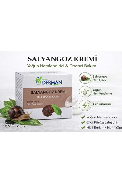 Derman EGELİDOĞALÜRÜNLER SALYANGOZ KREM 100ML