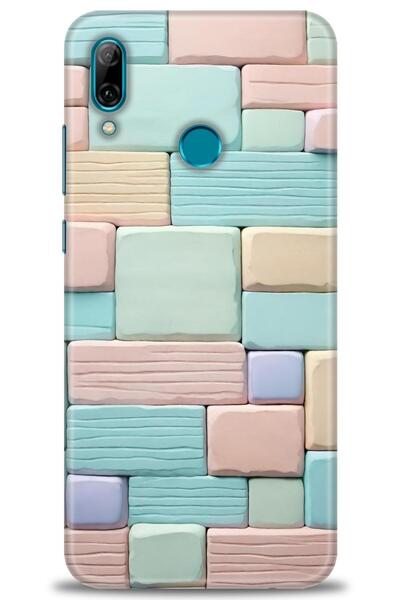 Rulet Aksesuar غطاء متوافق مع هاتف هواوي بي سمارت 2019 HD مطبوع - غطاء سيليكو...