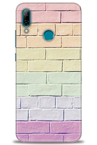 Rulet Aksesuar حافظة متوافقة مع هاتف هواوي بي سمارت 2019 HD مطبوع + واقي شاشة...