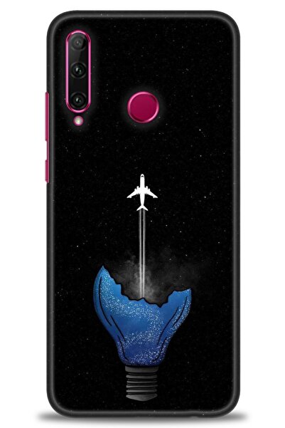 Rulet Aksesuar غطاء متوافق مع هاتف هواوي هونر 20 لايت HD مطبوع - غطاء سيليكون...