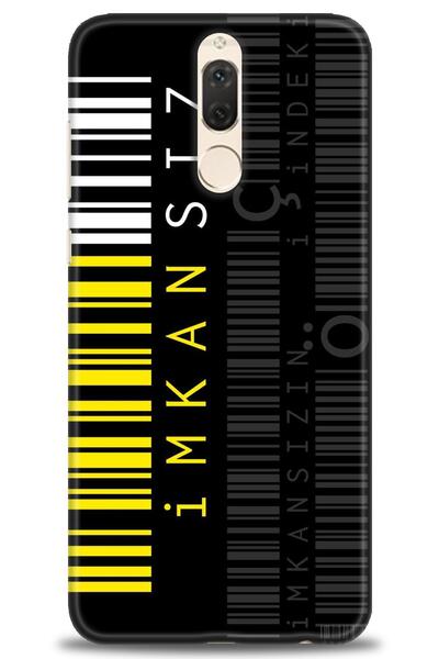 Rulet Aksesuar غطاء متوافق مع هاتف هواوي ميت 10 لايت HD مطبوع - غطاء سيليكون ...