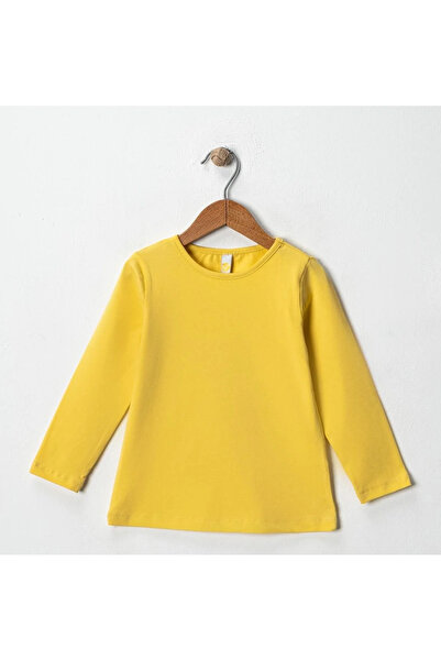 QUEEN KİDS Children's Lycra Body Yellow