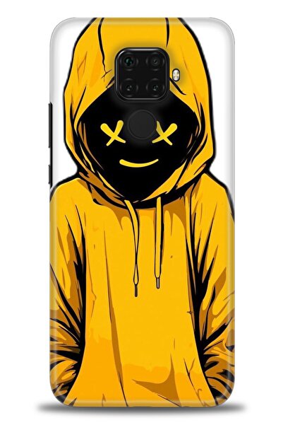 Rulet Aksesuar غطاء متوافق مع هاتف هواوي ميت 30 لايت HD مطبوع - غطاء سيليكون ...