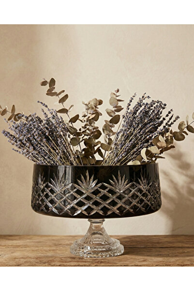 AKDEN STORE وعاء زجاجي من سلسلة ميركير بيليز مصنوع يدويًا للديكور