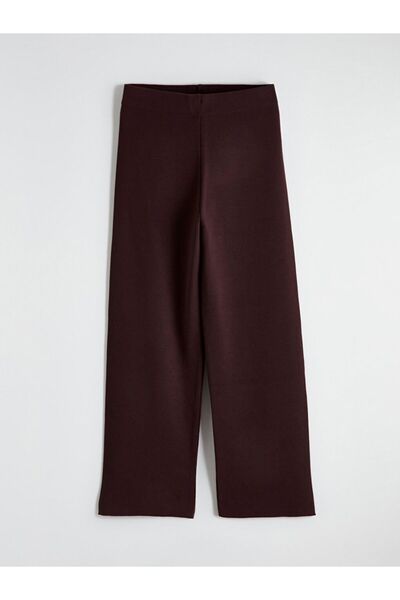 LC Waikiki Women's Knitwear Trousers with Elastic Waist