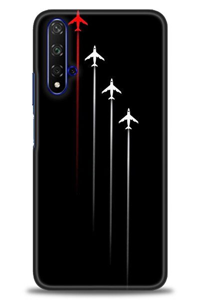 Rulet Aksesuar غطاء متوافق مع هاتف هواوي هونر مطبوع HD - غطاء سيليكون بتصميم ...