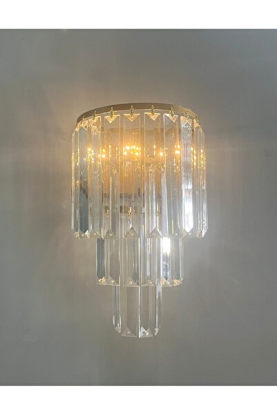 gaziantepavize Yonca Eskitme Kasa Günışığı Ledli 3 Katlı Lux Taşlı Pilli Apli...