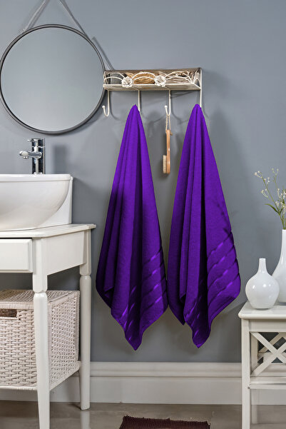 Arte Cotone Premium Double Bath Shower Towel 100% Cotton |   Body Beach Hotel Towel 2 Pieces 70X140 cm