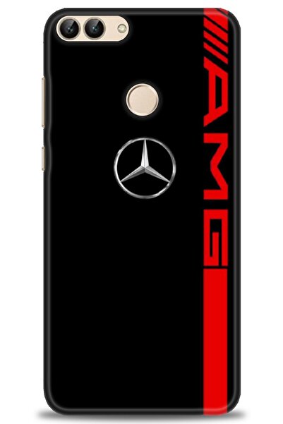 Rulet Aksesuar غطاء متوافق مع هاتف هواوي بي سمارت HD مطبوع - غطاء سيليكون مصم...