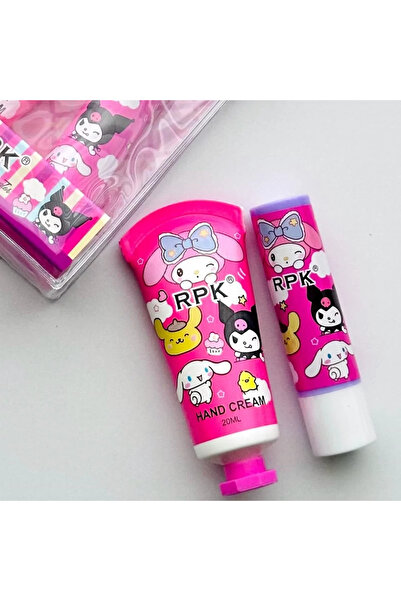 burjalmodah Cute hand cream and lip balm, perfect for your bag and school