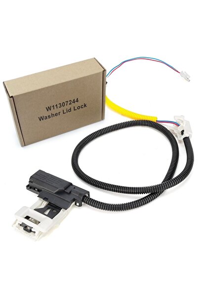 Whirlpool مجموعة قفل ومزلاج غطاء الغسالة W11307244/W10919224