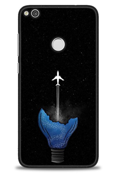 Rulet Aksesuar حافظة متوافقة مع هاتف هواوي P9 لايت 2017 HD مطبوع + واقي شاشة ...