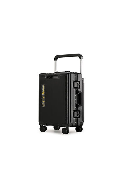 Prosperity حقيبة سفر أنيقة وخفيفة الوزن وعالية القيمة مقاس 20 بوصة مزودة بقفل TSA وعجلات صامتة متعددة الاستخدامات بتصميم بسيط