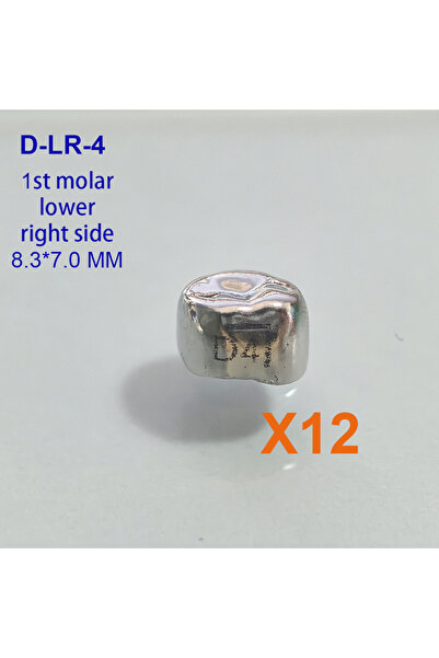 Choice12 D-LR-4 12 قطعة تيجان أسنان مؤقتة E3 E4 E5 D3 D4 D5 1st 2nd مصنوعة مس...