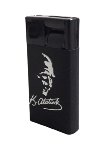 Hunter Atatürk Temalı Üstten Çekmeli İnce Şık Manyetolu Pürmüz / Rüzgâr Gazlı...