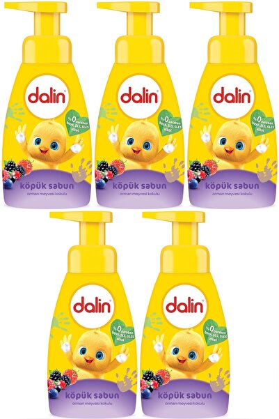 Dalin Foam Soap 200ml Mango and Orange Scented (for Your Children) (Set of 5)