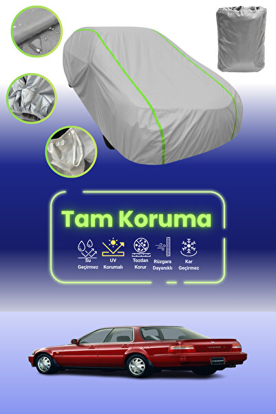 Dokaca Neo غطاء حماية للسيارة من القماش الرمادي النيون قماش مجدّل متوافق مع سيارة هوندا فيجور